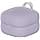 Sony LinkBuds Fit Case Cover - Easy Clip Ring, Customize Your Headphones, Only for LinkBuds Fit - Ash Purple - Image 2
