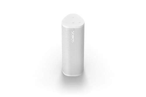 Sonos Roam 2 | Enceinte Nomade légère et étanche avec Bluetooth, Wi-FI, 10 Heures d'autonomie et contrôle Vocal pour la Maison et l'extérieur - Blanc - Image 2