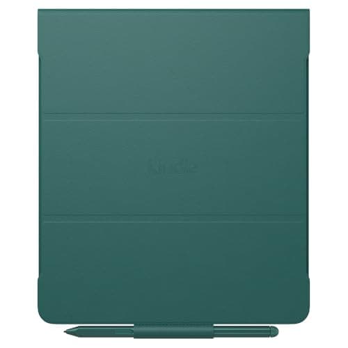 Kindle Scribe (2024 Release) 64 GB + Amazon Dark Emerald Premium Leather Cover + Amazon Powerfast 9W Power Adapter - Image 8