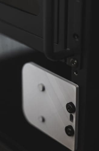 1U (1HE) or 2U (2HE) rack mount for 19" and 10" racks, compatible with e.g. Philips Hue Bridge (Silver, 2U (2HE)) - Image 3