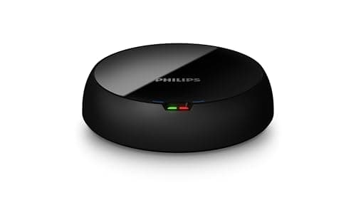Philips SHC5200M2 Casque TV sans Fil avec 30 h d’autonomie, portée de 30 m, Connexion Digitale 2,4G, Confort Supra-auriculaire, Batterie remplaçable, Son Clair pour Les dialogues – Noir - Image 9