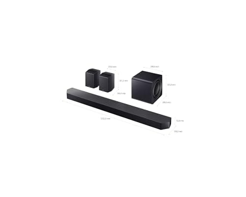 Samsung HW-Q990F/ZF 2025 Dolby Atmos Wireless Soundbar, Q-Symphony, 11.1.4 Channels, SpaceFit Sound Pro and Compatible with Voice Assistants - Image 3