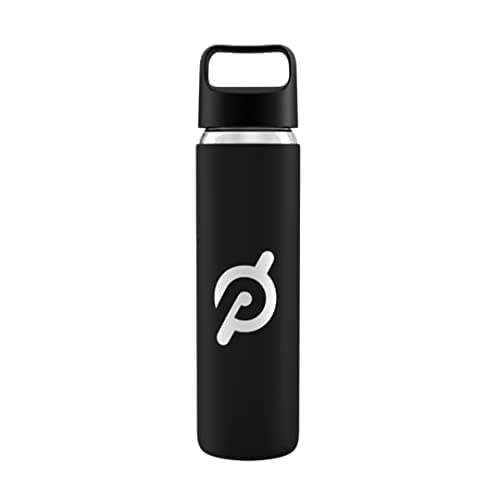 Peloton Glass Water Bottle | 16 oz Bottle with Non Slip Silicone Sleeve, Easy Screw Top Opening and Easy Carry Handle - Image 3