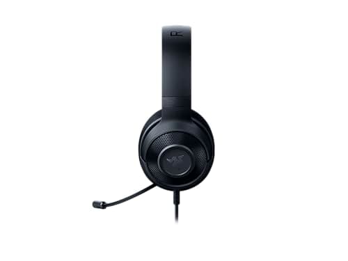 Razer Kraken X Lite Ultralight Wired PC Gaming Headset - Foldable Surround Sound Cardioid Microphone (230g Lightweight, 3.5 Jack for PS4, PS5, Switch, Xbox One, Xbox Series X|S) Black - Image 3
