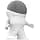 Splin Table Stand Compatible with Amazon Alexa Echo Dot (4th and 5th Generation) Smart Speaker and Apple HomePod Mini, Mr. Bill (White) - Image 2