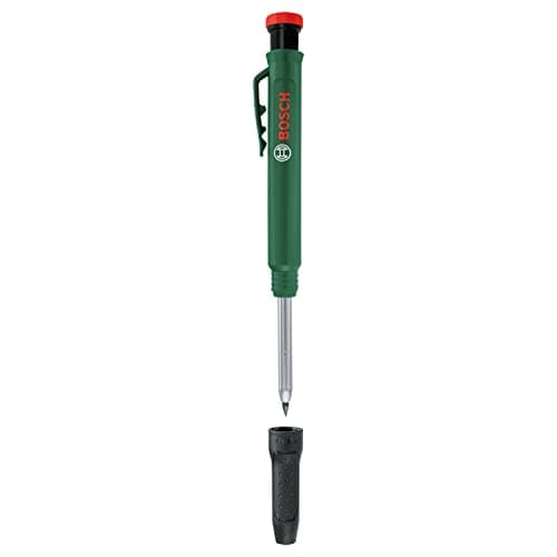 Bosch marker (convenient and sturdy pencil for deep holes; useful for marking stone, wood, paper and many other materials; built-in sharpener) - Image 2
