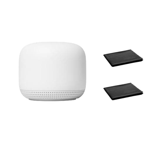 Google Nest AC2200 WiFi Mesh Router with 2 Points, Built-in Google Assistant, 3-Pack, Snow - Whole Home Coverage up to 500 sq.ft, Multiple 4K Streams, Supports 200 Devices - Image 4