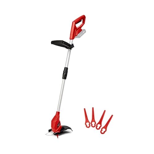 Einhell GC-CT 18/24 Li Solo Power X-Change Cordless Edger Cutter (18 V, Cutting Diameter 24 cm, Telescopic Handle) Delivered without Battery or Charger, Red/Black - Image 2