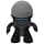 Splin Tabletop Stand Compatible with Amazon Alexa Echo Dot (4th and 5th Gen) Smart Speakers and Apple HomePod Mini, Mr. Bill (Black) - Image 4