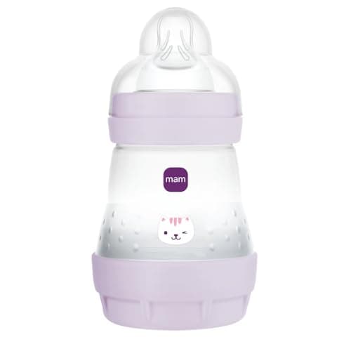 MAM Easy Start/Anti-Colic Bottle 160 ml Lilac - Flow 1 Teat - Image 2