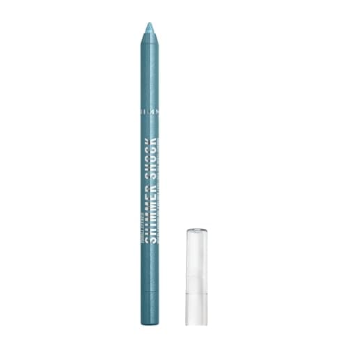 Rimmel Thrill Seeker Shimmer shock Crayon, Eyeliner, Eyeliner Gel Waterproof Multichrome, Crayon Liner, Couleur changeante irisée, Glisse sans effort, Ne coule pas, 1,2 g, 005 Electric Breeze - Image 4