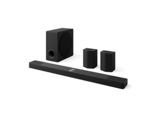 LG S95TR Barre de Son Intelligente, 810 W, 9,1,5 canaux, Son Surround Dolby Atmos et DTS, Large connectivité, Bluetooth, USB, entrée Optique, Noir - Image 3