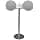 Aluminum Alloy Speaker Stand Compatible with Bang & Olufsen Beoplay A8 MK1 MK2 Speakers, Built-in Power Cord and Screw Mount Audio Design (Silver) - Image 2