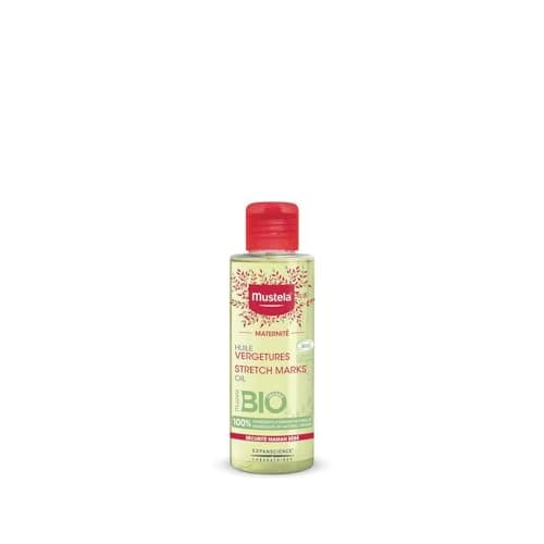 Mustela Organic Anti-Stretch Mark Oil for Mom-to-Be Nourishing and Repairing Care (105ml) - Sold by Unit - Image 2