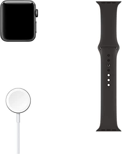Apple Watch Series 4 44mm (GPS) - Space Gray Aluminum Case with Black Sport Strap (Refurbished) - Image 5