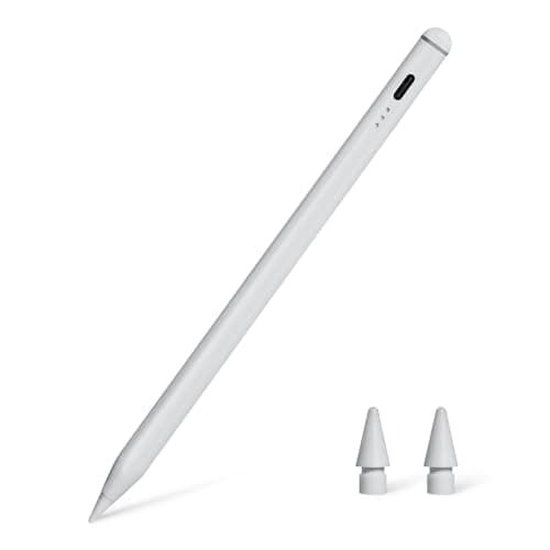 Amazon Basics Stylus Pen with Non-Palm Interference Function for iPad 11th Generation (2018-2025), Quick Charge Via USB-C - Image 2