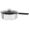 Cristel - S26QE - Stainless Steel Sauté Pan 26 cm without Removable Handle - Exceliss+ Mutine Collection Non-Stick - Image 5