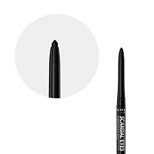 Rimmel Crayon Scandaleyes Exaggerate Eye Definer, 001 Intense Black, 0.35g - Image 5