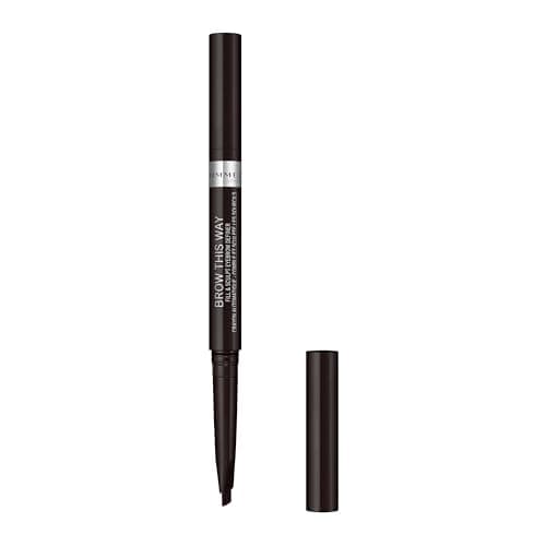 Rimmel Brow this Way Fill & Sculpt Eyebrow Brush Soft Black 04 - Image 4