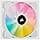 Corsair iCUE SP140 RGB ELITE Performance 140 mm PWM Fan (Corsair AirGuide Technology, Eight Adjustable RGB LEDs, Quiet Noise Level 18 dBA, PWM Controlled, Up to 1200 RPM) White - Image 2