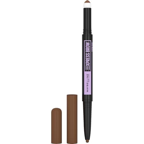 Maybelline New York - Crayon à Sourcils - Express Brow Satin Duo Crayon et Poudre - Teinte : Medium Brown (02) - Image 3