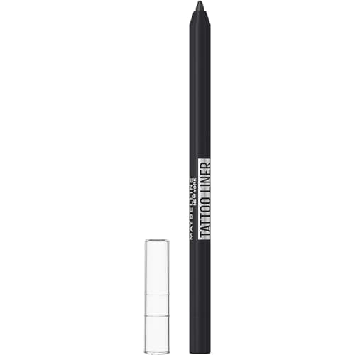 Maybelline New-York - Crayon Gel Yeux Effet Tatouage - Waterproof & Tenue 36h - Tattoo Liner - Teinte : Deep Onyx - Image 4