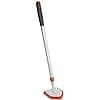 OXO Good Grips 12126100 INOXO.12126100ML, Aluminium Grey/Orange Tub & Tile Expandable Scrubber Refill White/Red - Image 3