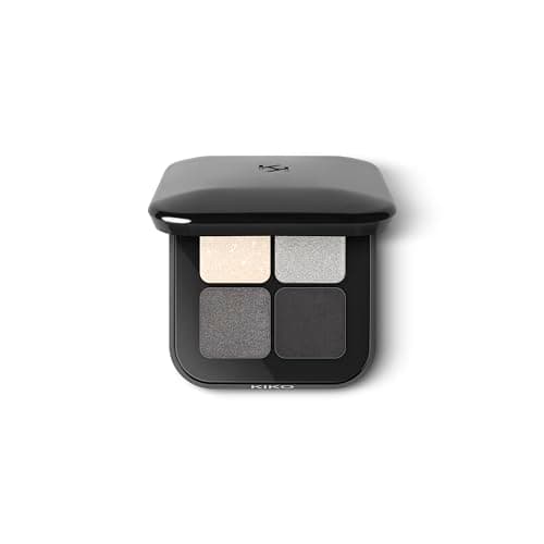 KIKO Milano Bright Quartet Eyeshadow Palette 04 | Palette With 4 Baked Eyeshadows For Dry And Wet Use - Image 5