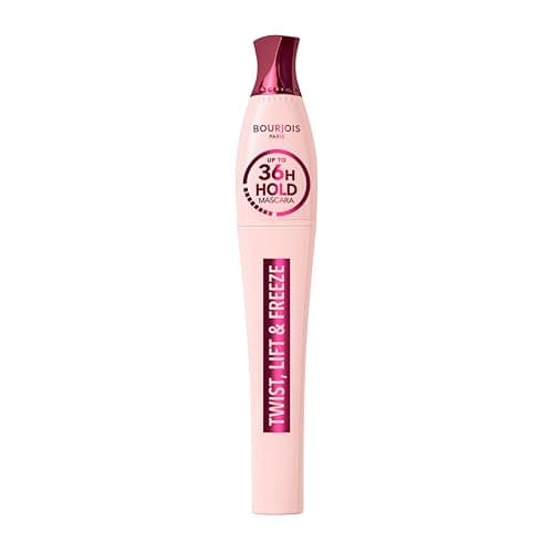 Bourjois Twist, Lift & Freeze Mascara, Noir, Tenue 36 h, Effet lift extrême et longueur, Brosse 2-en-1 Twist-Up, Formule qui ne coule pas, 8 ml - Image 3