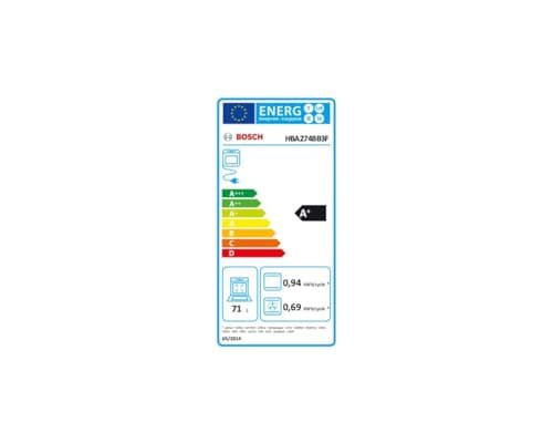 Four pyrolyse BOSCH HBA274BB3F - Image 3