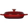 Le Creuset Signature Enamelled Cast Iron Dutch Oven, Round, 26 cm, 2 L, 4.2 kg, Cherry, 21180260602430 - Image 3