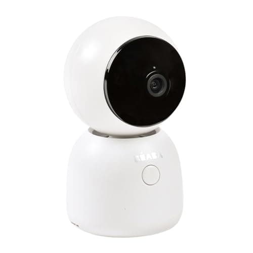 BÉABA, Additional Baby Video Camera, 360° Camera, Night Vision, Mobile App, Walkie Talkie, Lullabies, Thermometer and Humidity Control, Multiple Monitoring, Zen Night Light White - Image 4