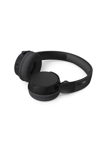 Philips TAH3209BK Casque sans Fil Supra-aural Bluetooth léger, Isolation phonique Passive, 25 Heures d’autonomie, Son Naturel, appels clairs, Basses dynamiques, Recharge en 2 Heures Via USB-C - Noir - Image 3