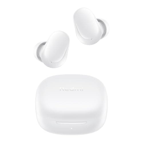 XIAOMI Redmi Buds 6 Play – Bluetooth Headphones, 10 mm Drivers, 5 EQ Modes, Up to 7.5h+36h Battery Life, 10min Charge Provides 3h Music Playback, IPX4, White - Image 2