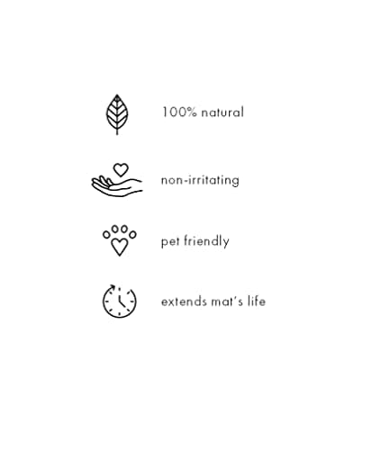Manduka Tapis de yoga Wash and Refresh - Huiles essentielles 100 % naturelles - Extension de vie - Non irritant - Respectueux des animaux domestiques - Gingergrass - 227,8 g - Image 3