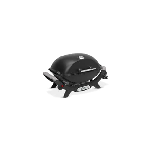 Weber Q2100N Gas Grill, Cooking Surface 53 x 39 cm, 1 Burner, Enamelled Cast Iron Grill (2 parts), Cast Aluminium Lid and Bowl – Black (1501069) - Image 4