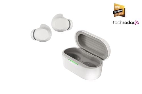 LG xboom Buds, Wireless Bluetooth Headphones, Bluetooth Headphones, Noise Cancelling, Wireless Headphones, Sports Bluetooth Earbuds, In-Ear Headphones, White - Image 4