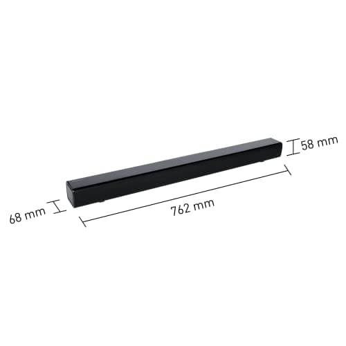 Panasonic SC-HTB100 I Barre de Son Compacte (45W, Système 2.0 canaux, Port Bass Reflex, Bluetooth, HDMI ARC, Entrée optique, USB, Montage Mural, Finition Métallique) Noir - Version Française - Image 4