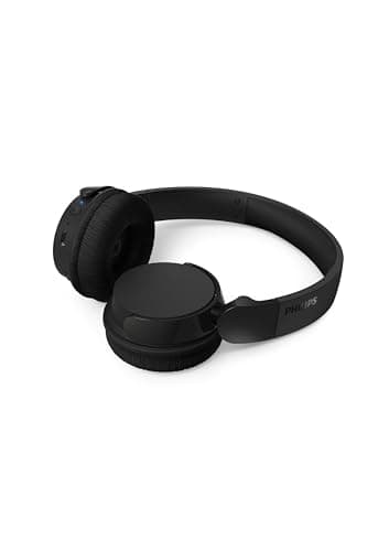 Philips TAH4209BK Casque sans Fil Supra-aural Bluetooth léger, Isolation phonique Passive, 55 Heures d’autonomie, Son Naturel, appels clairs, Basses dynamiques, Recharge en 2 Heures Via USB-C - Noir - Image 3