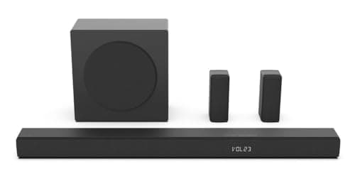 Hisense AX Series AX5100Q, 5.1-Channel, 580W, 6.5" Wireless Subwoofer Included, Dolby Atmos and DTS:X, TV Soundbar, Black - Image 2