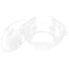 ABOOFAN Cocotte en Verre Borosilicate Double Poignée et Couvercle pour Mijotage, Cuisson de Légumes et Pâtes, Taille L 2,5 L, pour Usage Domestique - Image 2