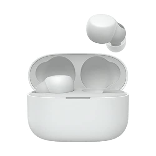 Sony WF-LS900 Écouteurs Bluetooth sans Fil à réduction du Bruit - Connexion Bluetooth Multipoint - Ultra Compact et Ultra léger - Jusqu'à 20 Heures d'autonomie avec boitier de Charge - Blanc - Image 3