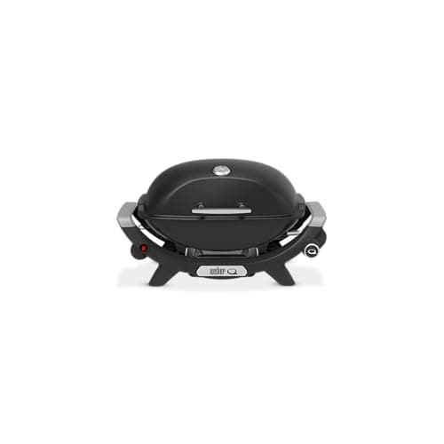 Weber Q2100N Gas Grill, Cooking Surface 53 x 39 cm, 1 Burner, Enamelled Cast Iron Grill (2 parts), Cast Aluminium Lid and Bowl – Black (1501069) - Image 3