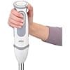 Braun MultiQuick 5 MQ5245WH, Hand Blender, 21 Speeds and Turbo Function, SplashControl Technology, Powerbell Plus, Easy-Click, Includes 600 ml Measuring Jug, 1000 W, White - Image 5