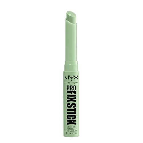 NYX Professional Makeup Correcteur Anti-Cernes en Stick, Couvre les Imperfections, Tâches Sombres et Décoloration, Tenue 12H, Vegan, Pro Fix Stick, Teinte : Green - Image 3