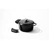 Le Creuset Set of 2 Handles, Silicone, Adaptable, Heat Resistant up to 250°C, Onyx, 93010300140000 - Image 7