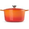 Le Creuset Signature 21195260902430 Enamelled Cast Iron Casserole Dish 26 cm 6.3L Volcanic - Image 5