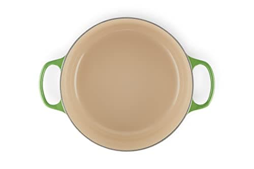 Le Creuset Signature 21177284082430 Cast Iron Casserole Dish with Lid, Diameter 28 cm, Round, Suitable for All Hobs and Induction, Volume: 6.7 L, 6.1 kg, Bamboo, 21177284082430 - Image 4