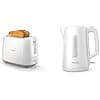 Philips Toaster – 2 Slots, 8 Settings, Pastry Warmer, Defrost, Elevation, White & Philips Electric Kettle – 1.7 L, Spring Lid and Indicator Light, 360° Base - Image 3