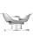 for Amazon Echo Dot 4 / Echo Dot 5 Holder Aluminium Alloy Stand Holder with Integrated Cable Management, No Screws Required, Speaker Accessories Rack (Amazon Echo Dot 4 / Echo Dot 5,White) DOT4 - Image 3
